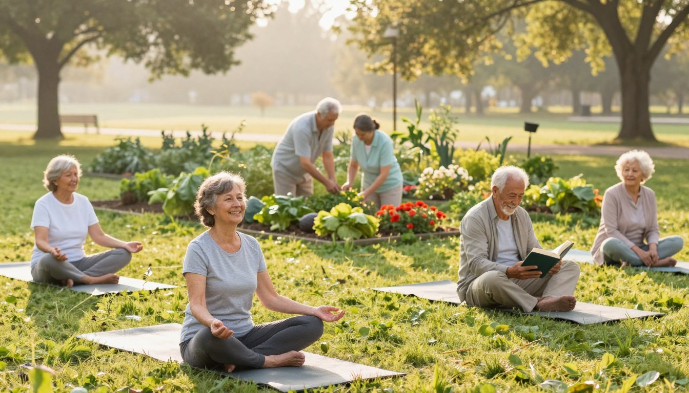 healthy aging daily structure